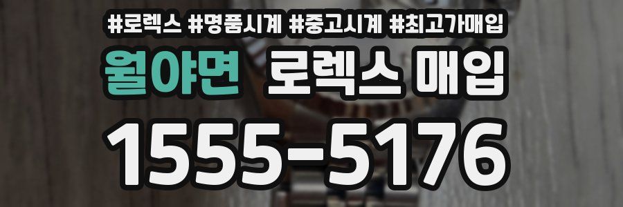 월야면 로렉스 매입