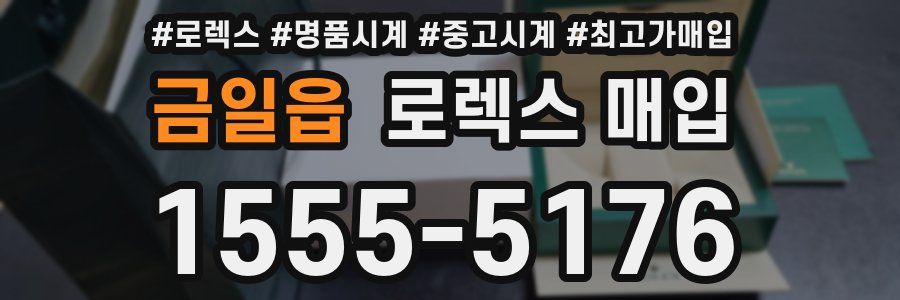 금일읍 로렉스 매입