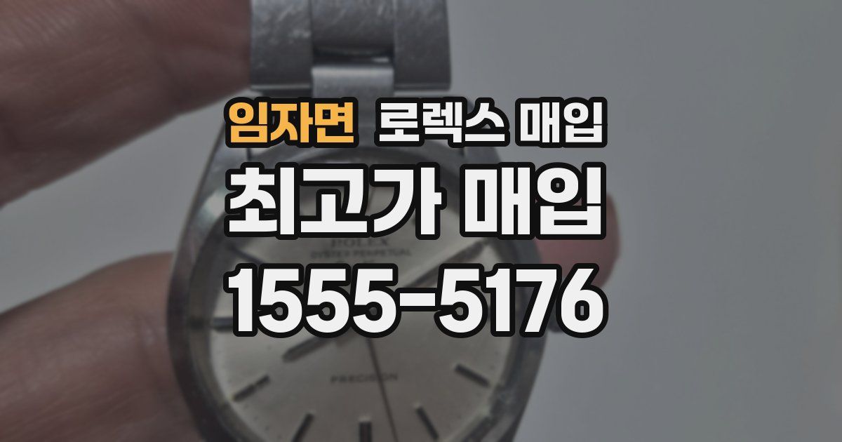 임자면 로렉스 매입