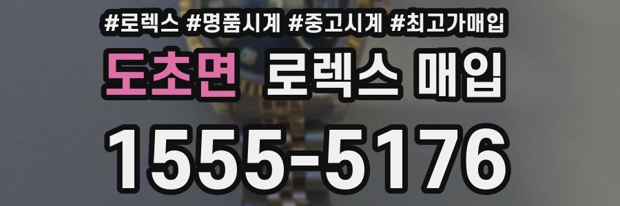도초면 로렉스 매입