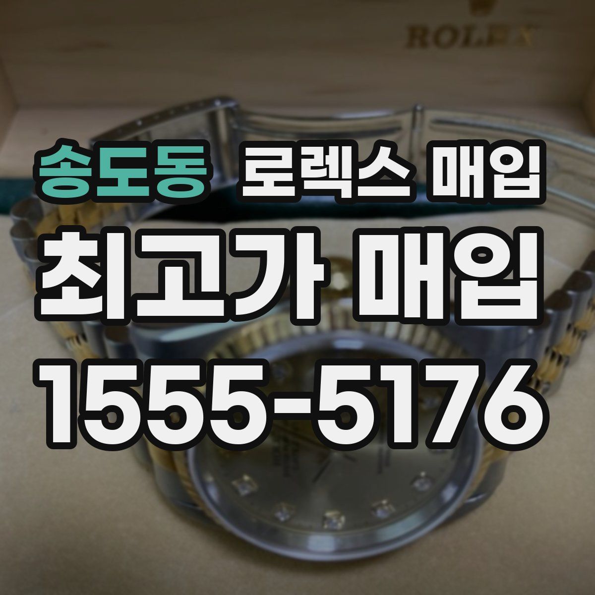 송도동 로렉스 매입