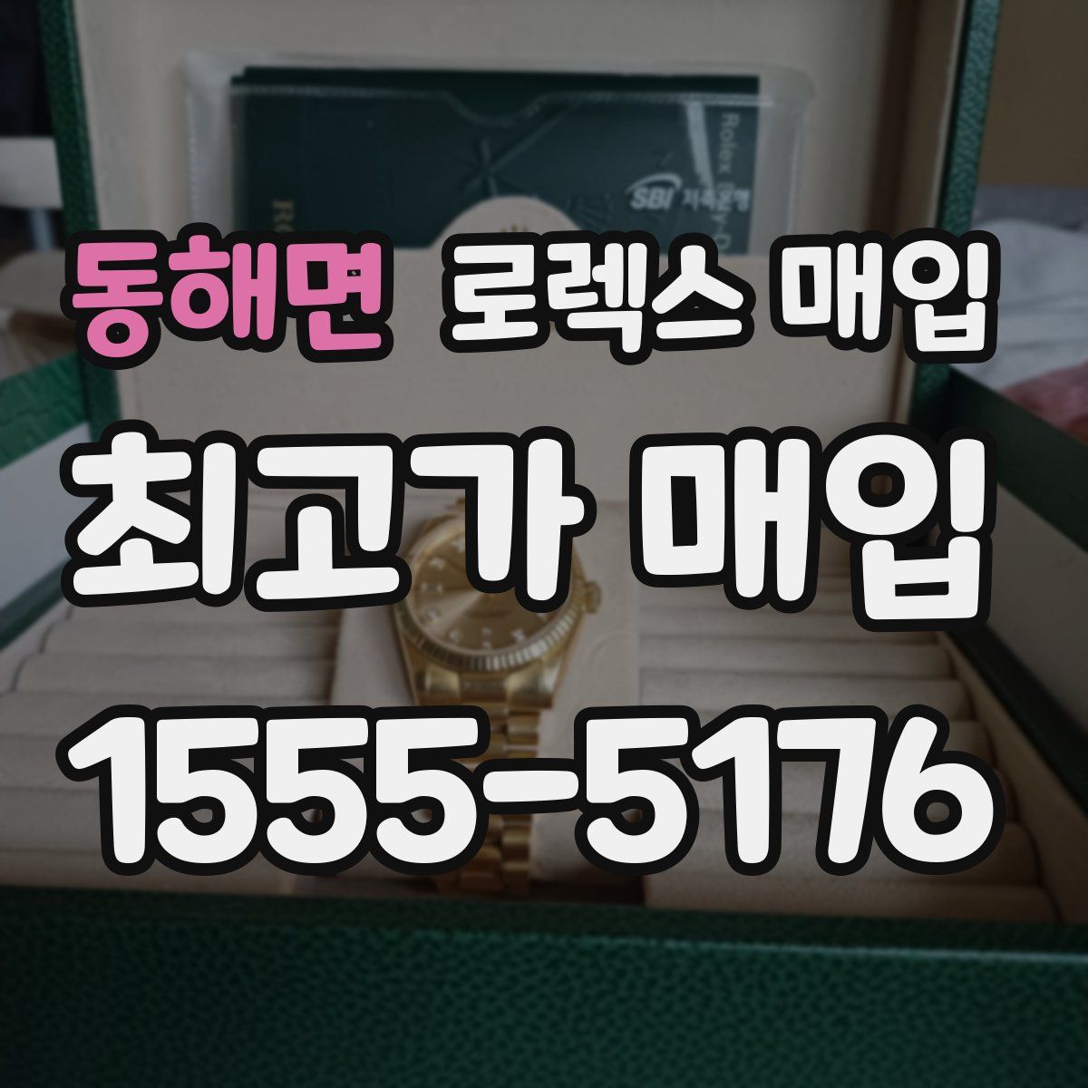 동해면 로렉스 매입