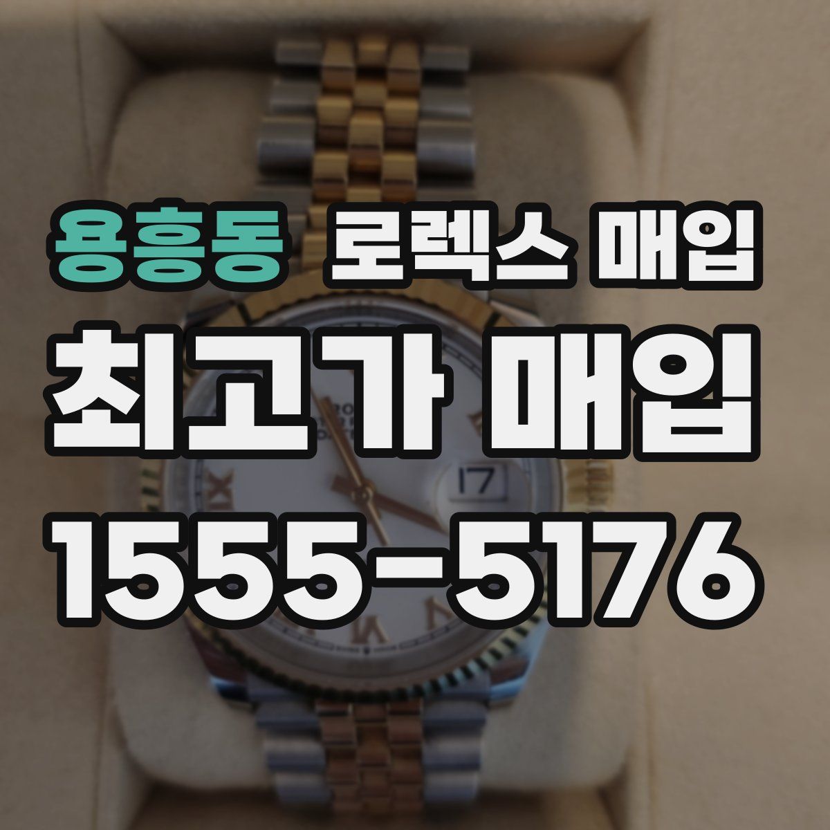 용흥동 로렉스 매입