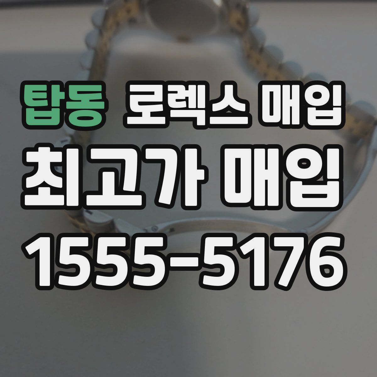 탑동 로렉스 매입