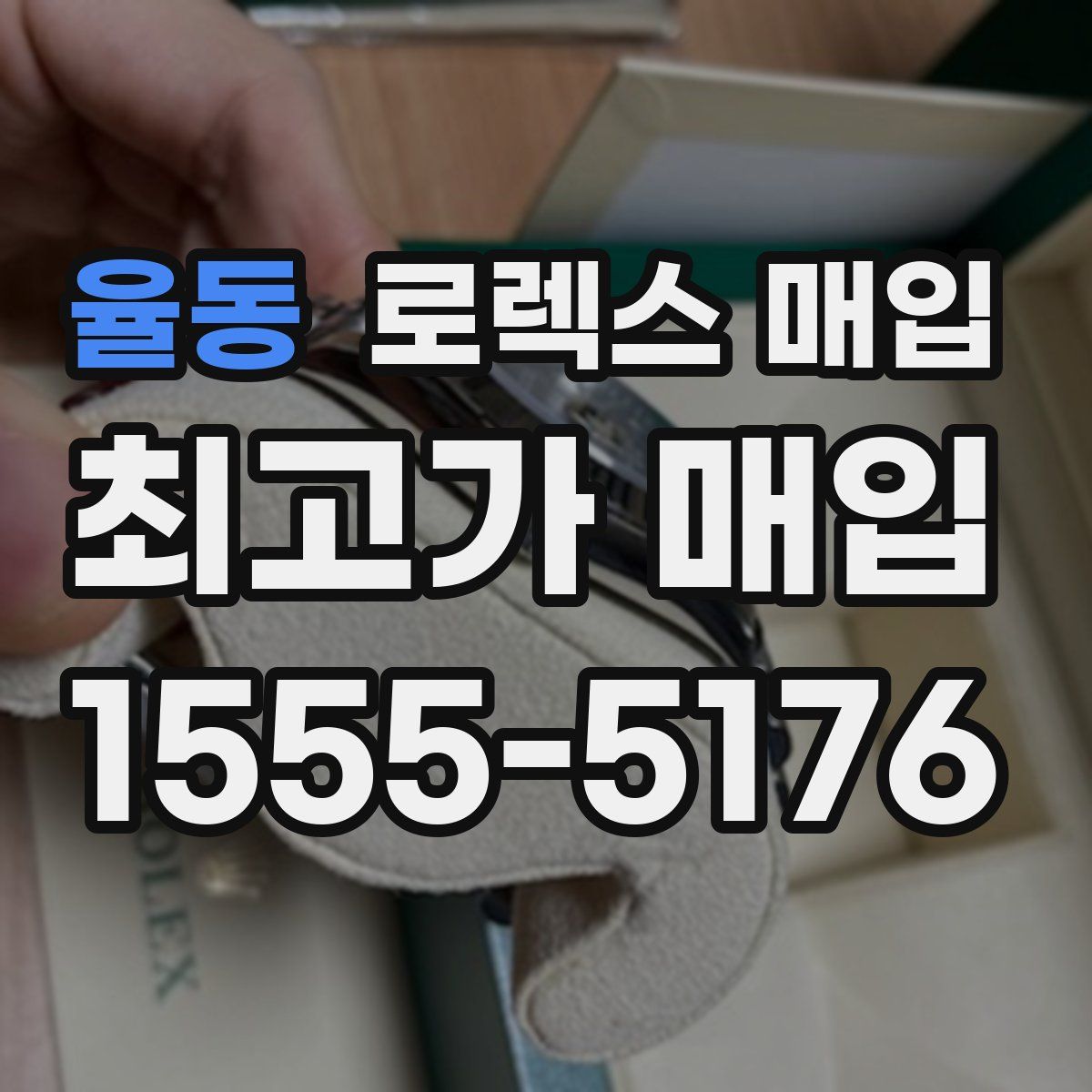 율동 로렉스 매입