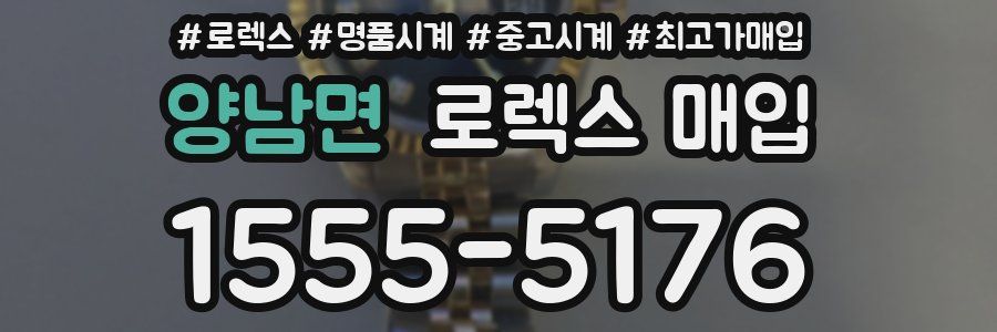 양남면 로렉스 매입