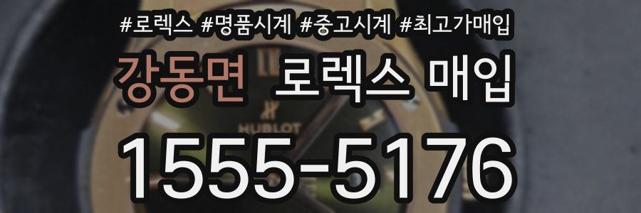 강동면 로렉스 매입