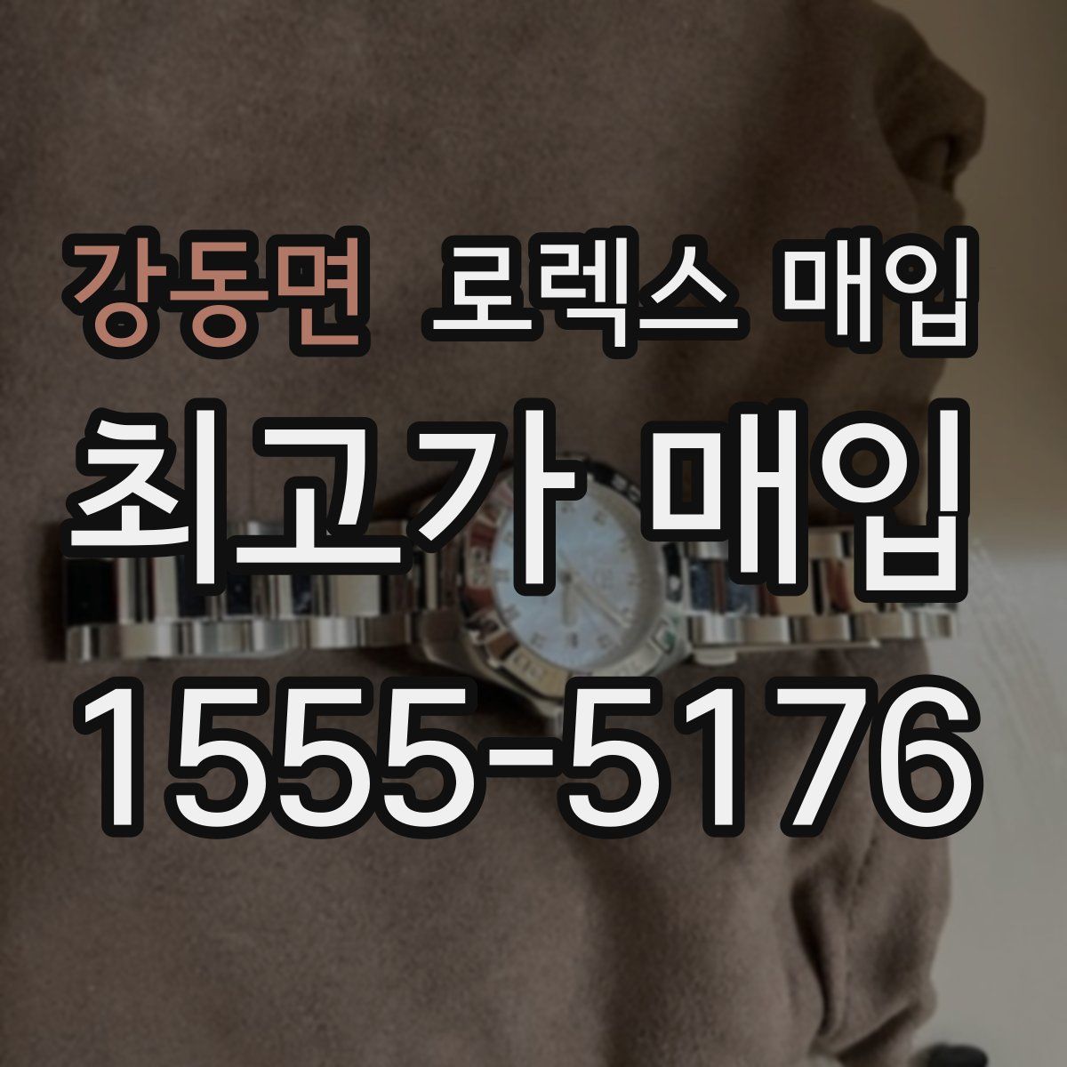 강동면 로렉스 매입