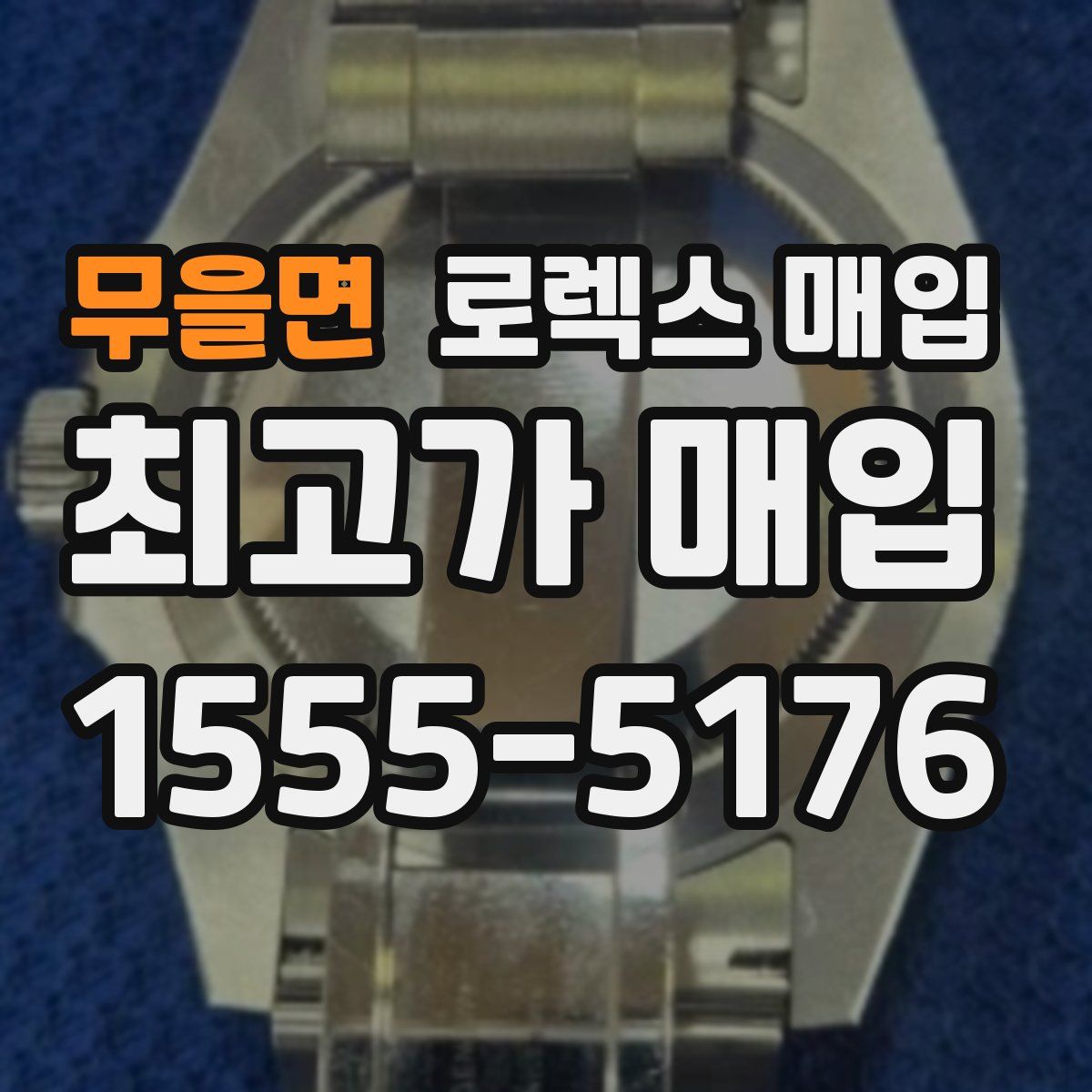 무을면 로렉스 매입