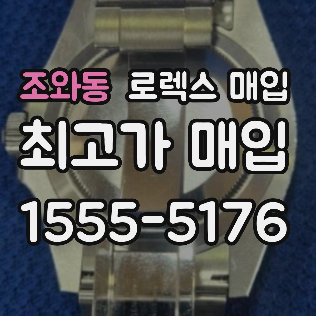 조와동 로렉스 매입