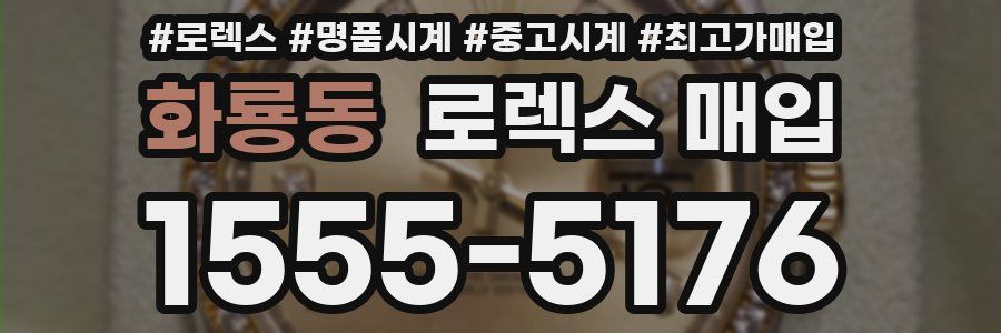 화룡동 로렉스 매입