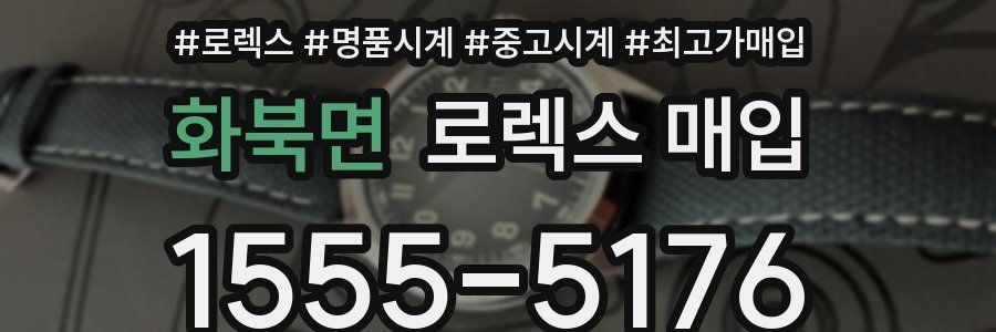 화북면 로렉스 매입