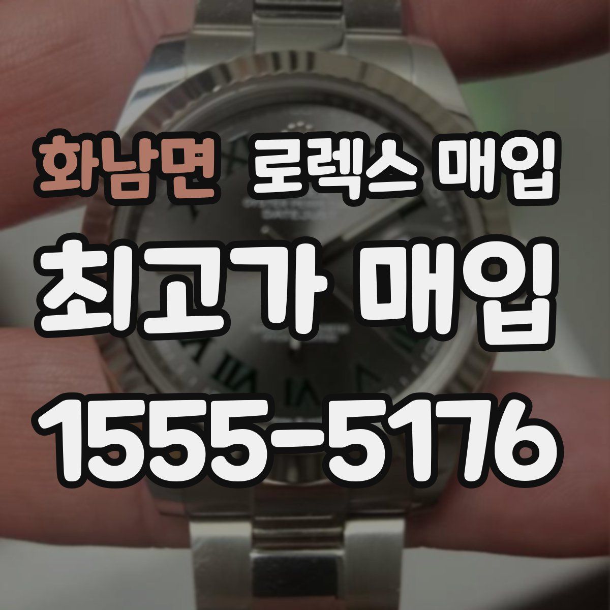 화남면 로렉스 매입