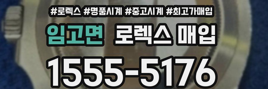 임고면 로렉스 매입