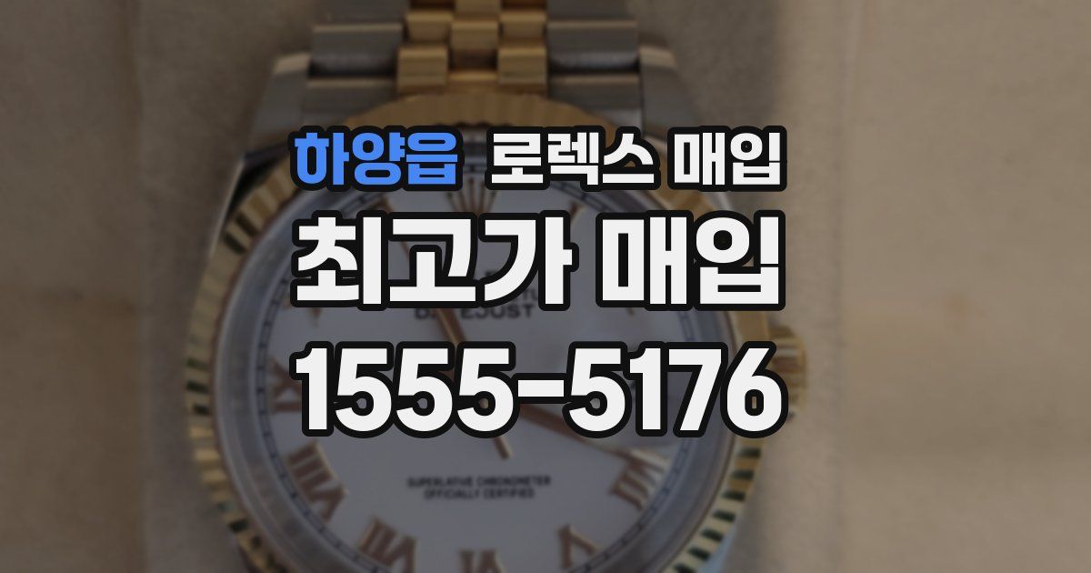 하양읍 로렉스 매입