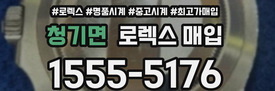 청기면 로렉스 매입