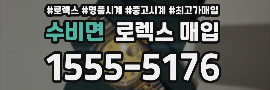 수비면 로렉스 매입