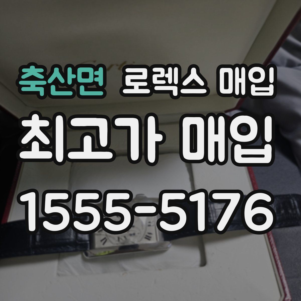 축산면 로렉스 매입