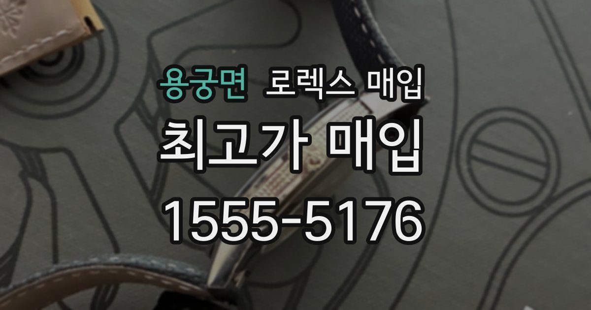 용궁면 로렉스 매입