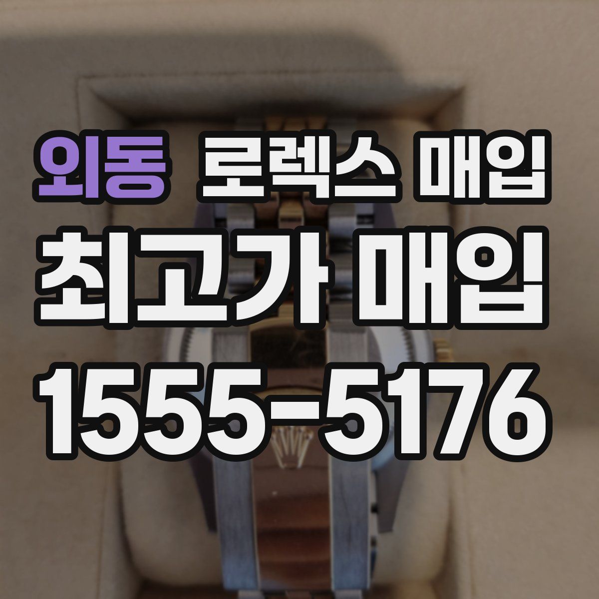 외동 로렉스 매입