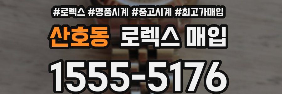 산호동 로렉스 매입
