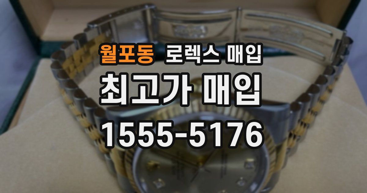 월포동 로렉스 매입