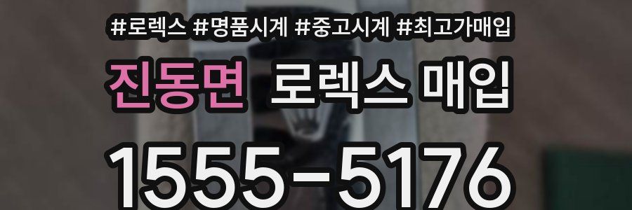 진동면 로렉스 매입