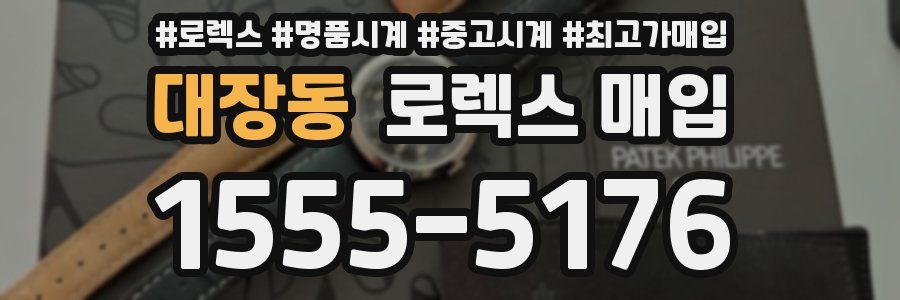 대장동 로렉스 매입