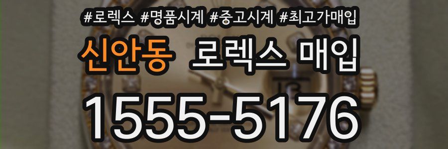 신안동 로렉스 매입