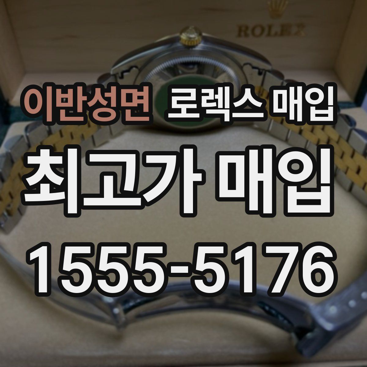 이반성면 로렉스 매입