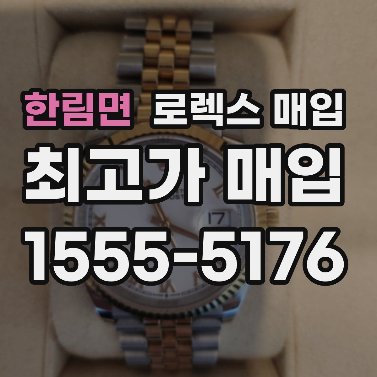 한림면 로렉스 매입