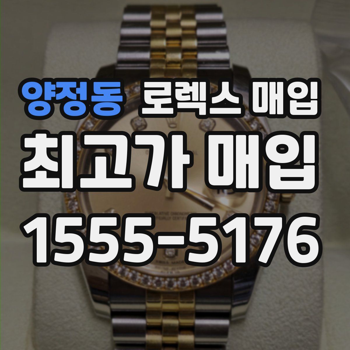 양정동 로렉스 매입