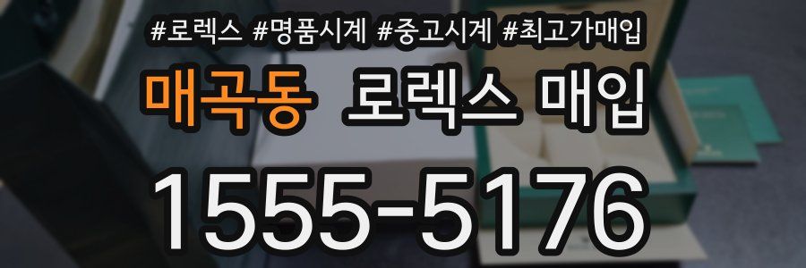 매곡동 로렉스 매입