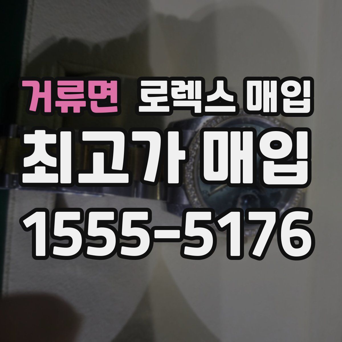 거류면 로렉스 매입