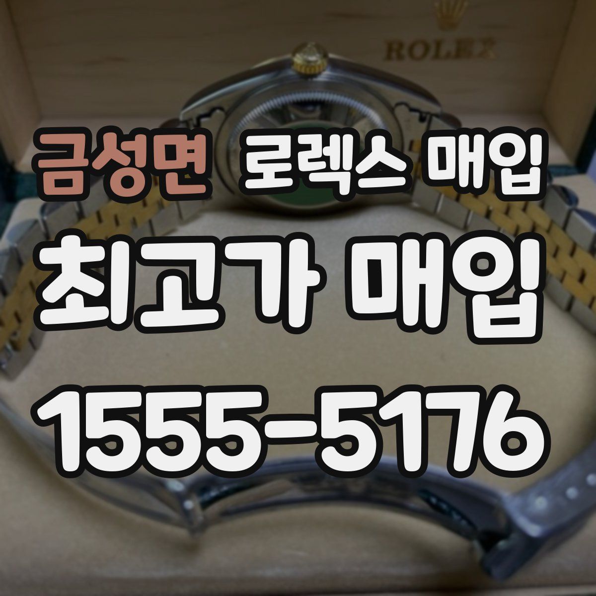 금성면 로렉스 매입