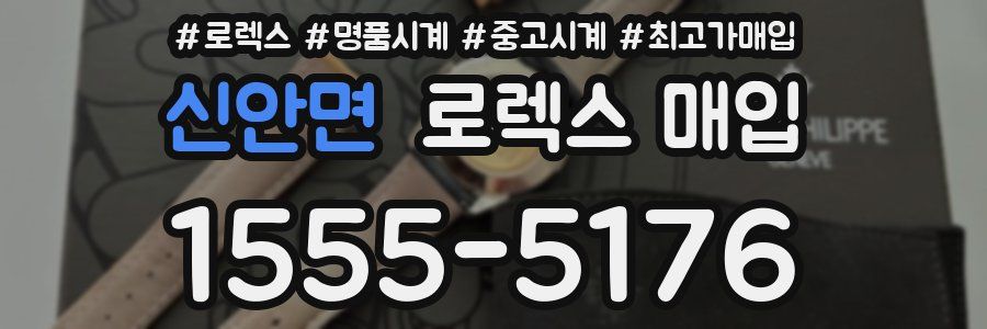 신안면 로렉스 매입