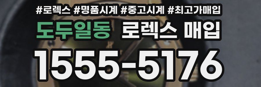 도두일동 로렉스 매입