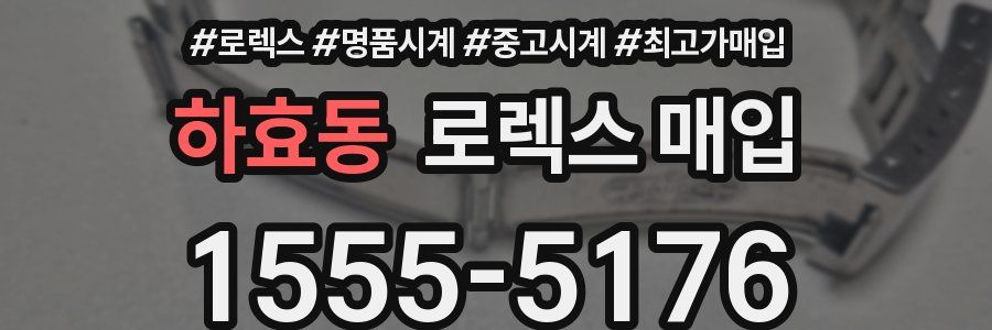 하효동 로렉스 매입