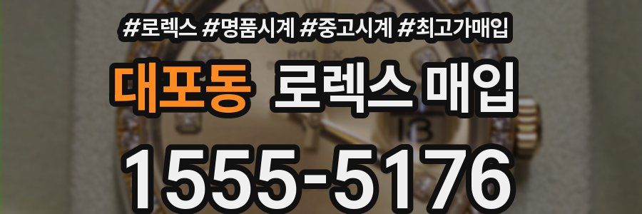대포동 로렉스 매입