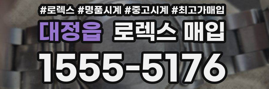 대정읍 로렉스 매입