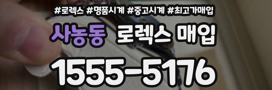 사농동 로렉스 매입