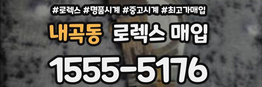 내곡동 로렉스 매입