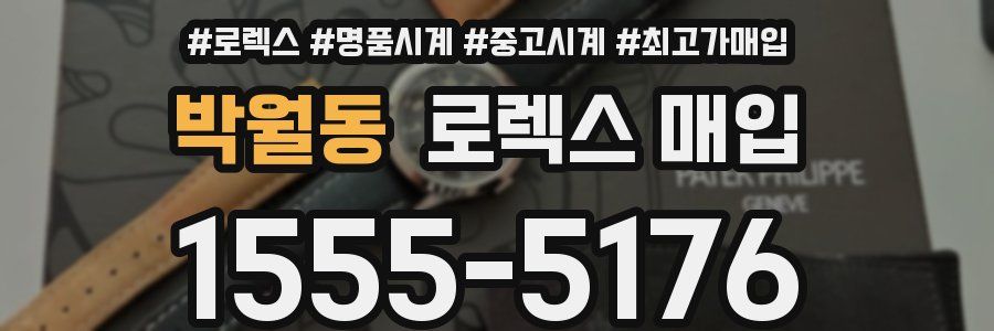 박월동 로렉스 매입