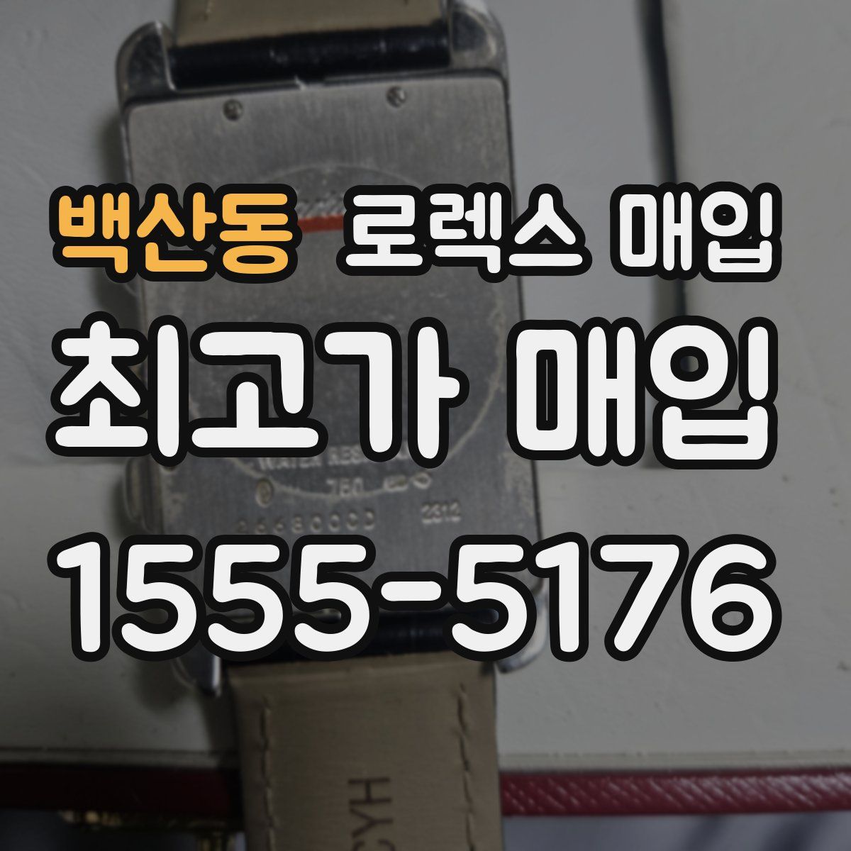 백산동 로렉스 매입