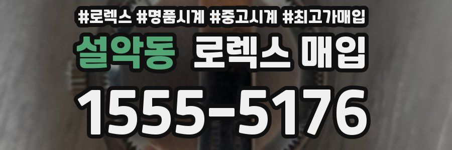 설악동 로렉스 매입