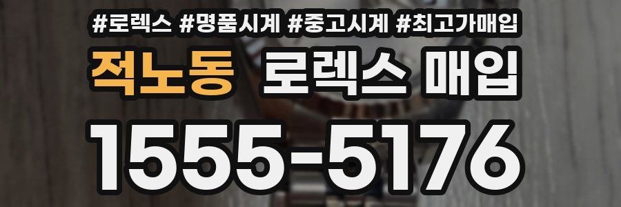 적노동 로렉스 매입