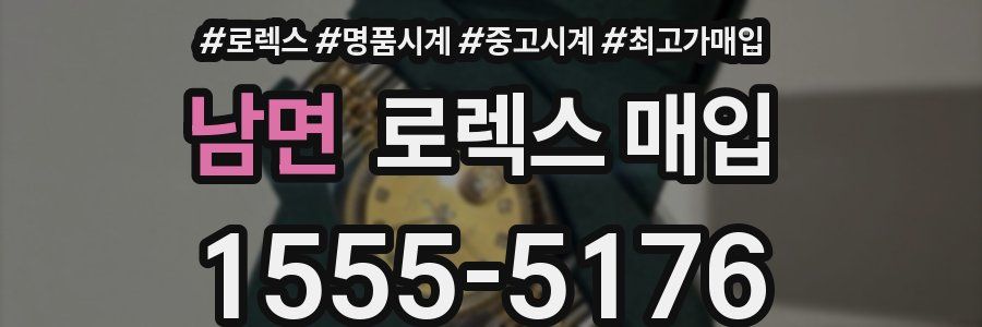 남면 로렉스 매입