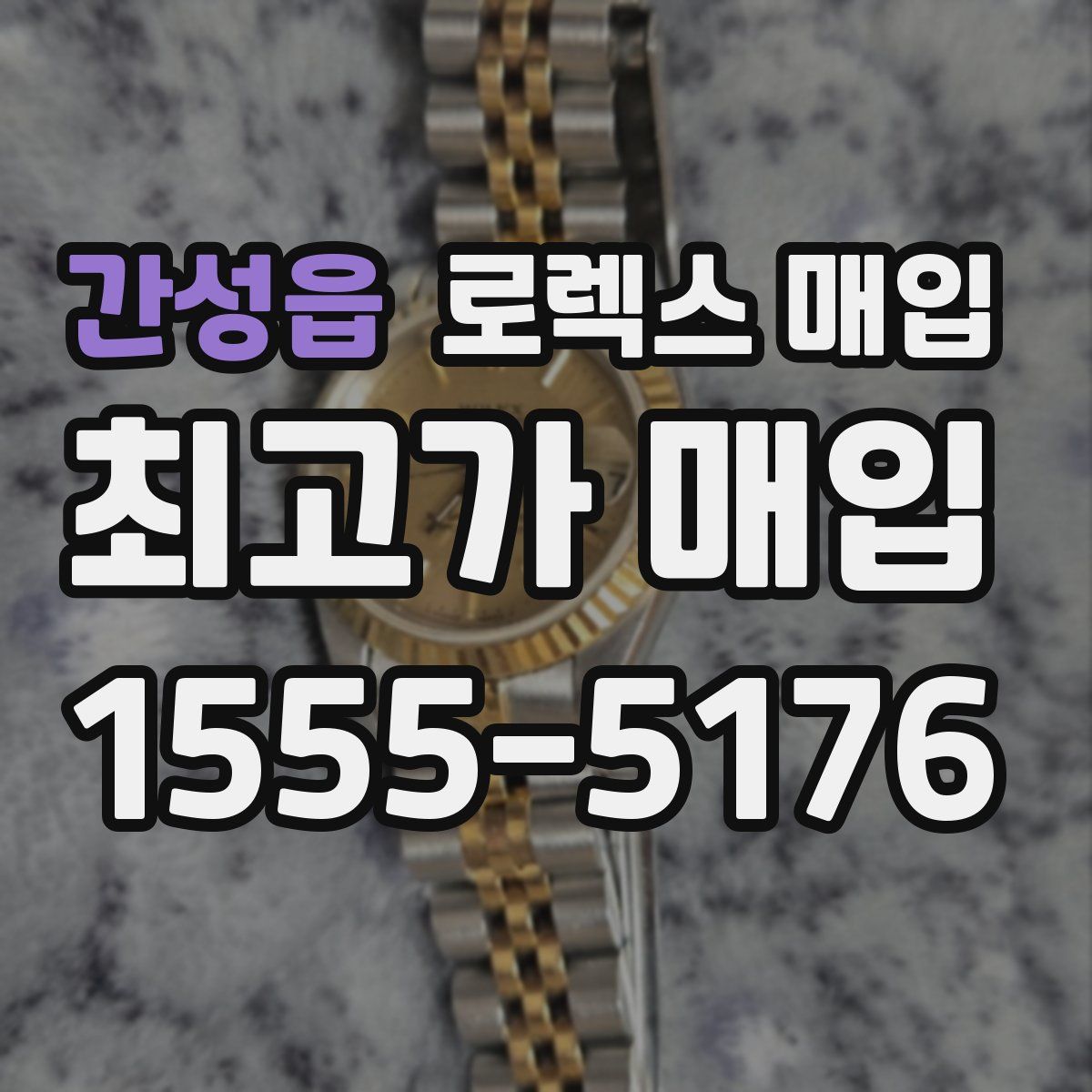 간성읍 로렉스 매입