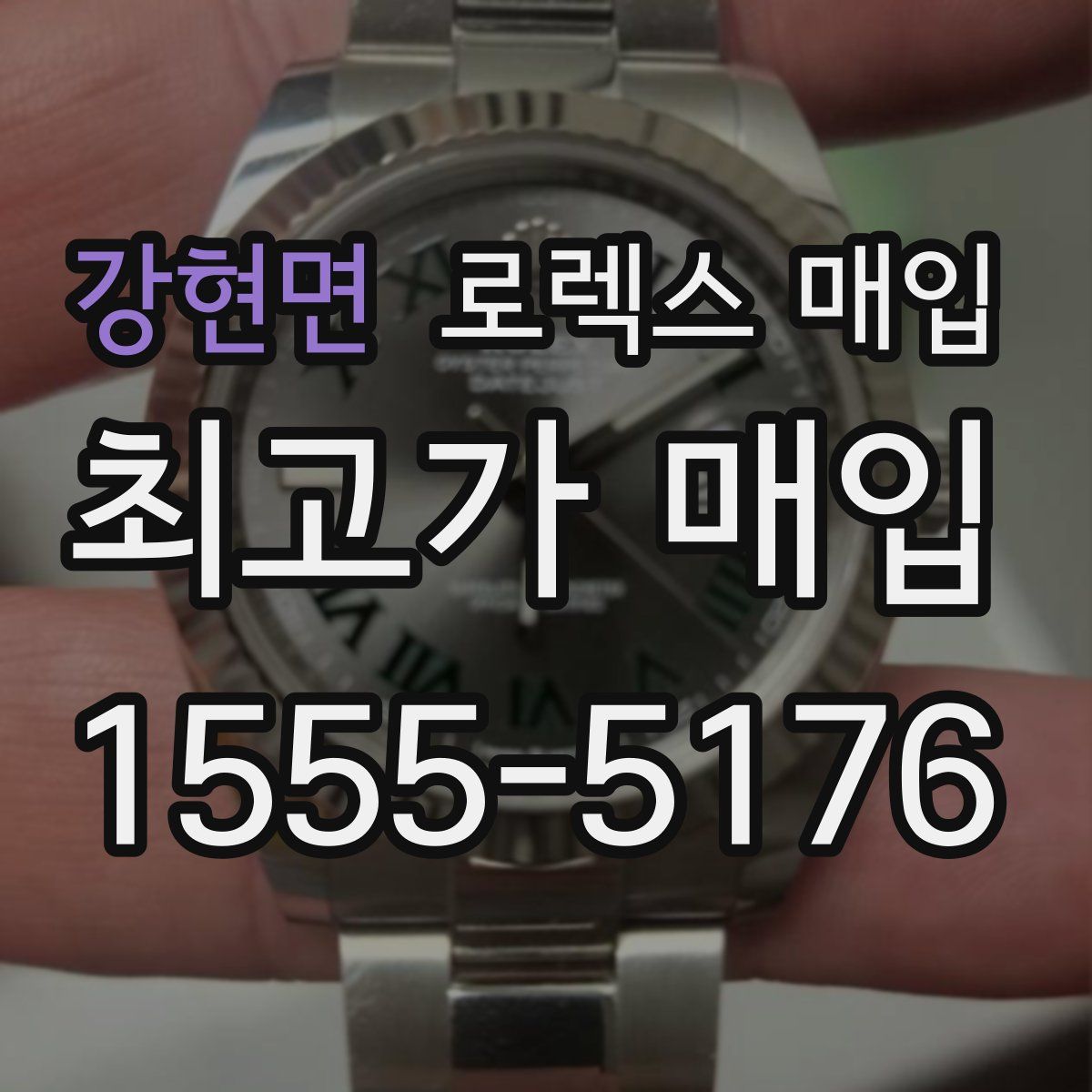 강현면 로렉스 매입