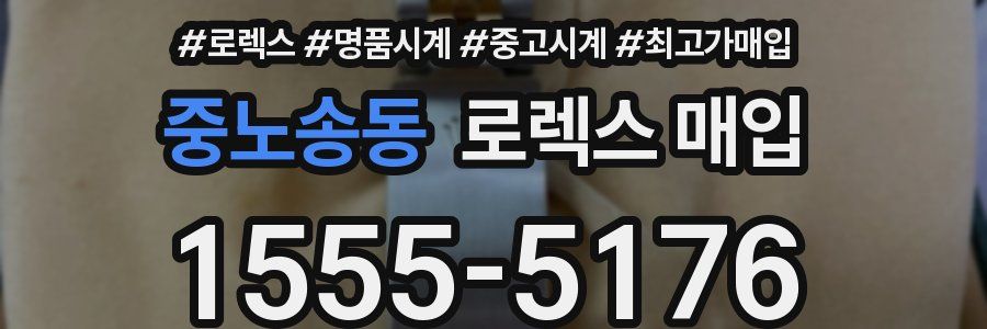 중노송동 로렉스 매입